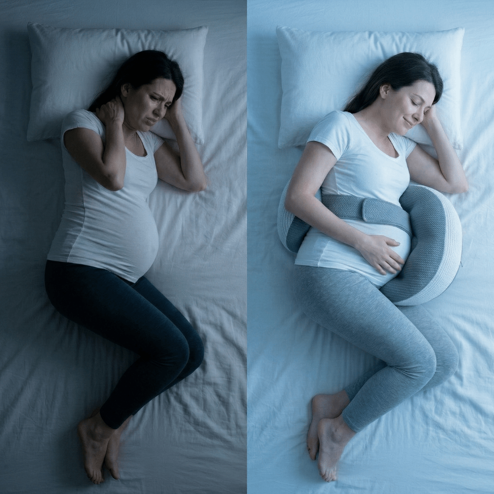 coussin grossesse maternité profil soutien dos softsleep
