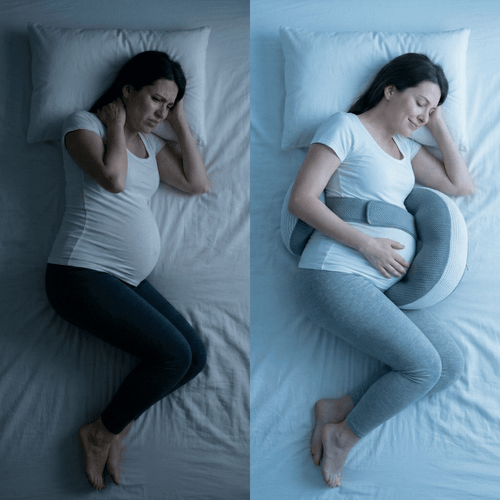 coussin grossesse maternité profil soutien dos softsleep