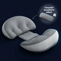 coussin de grossesse en U vue de face softsleep