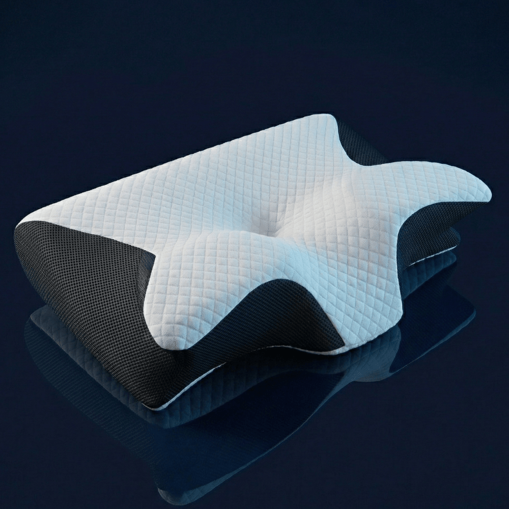 oreiller cervical ergonomique vue de face softsleep