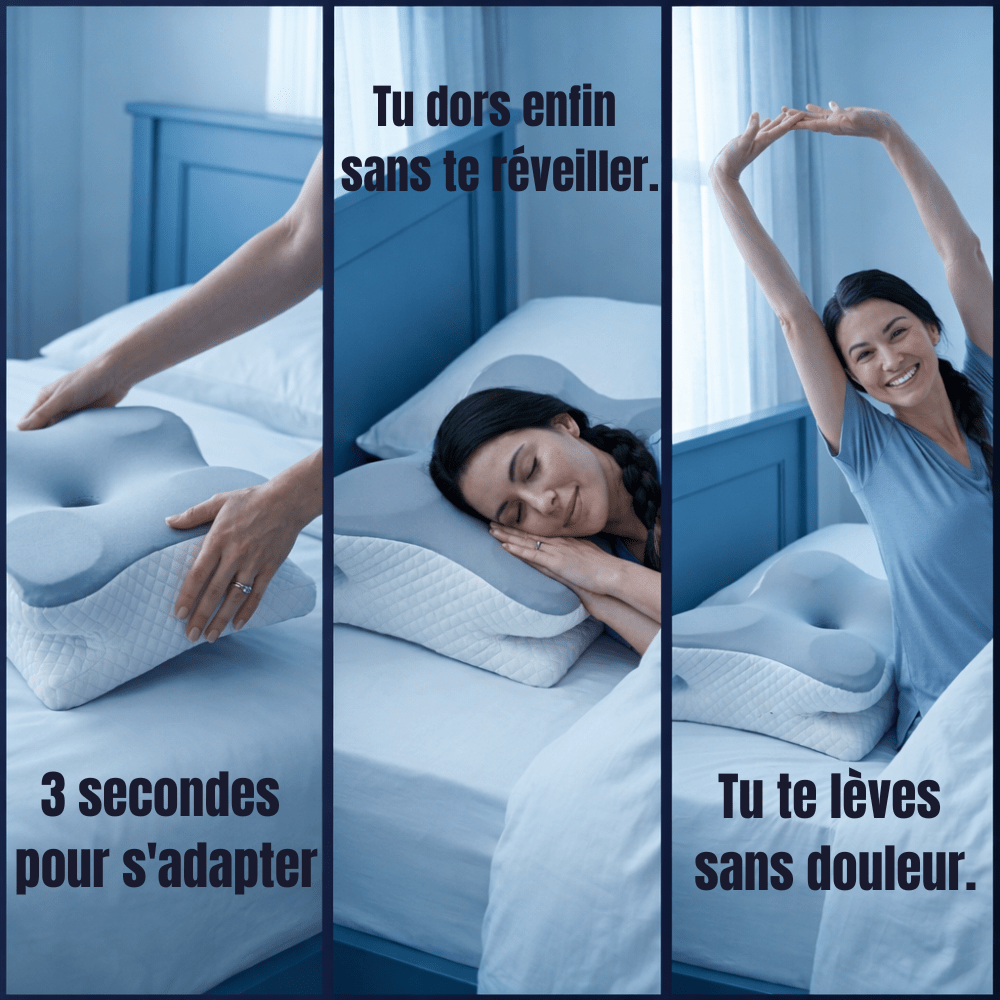 oreiller cervical multi positions utilisation résultats softsleep